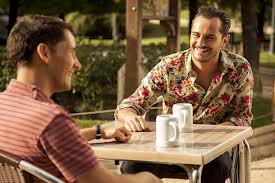 Javier Godino y Asier Etxeandia en una escena.