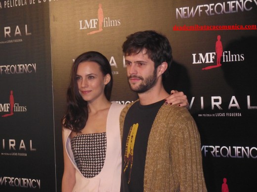 Aura Garrido y Juan Blanco.
