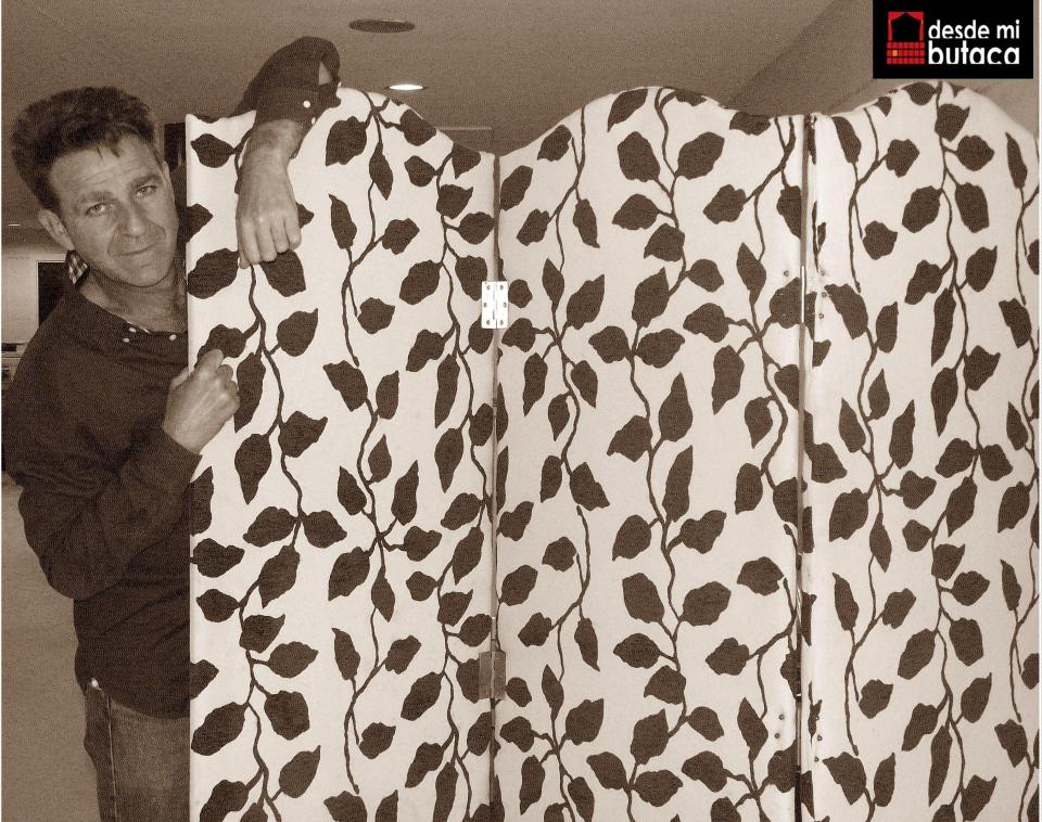 Artero posa en el Palacio de Festivales de Cantabria.