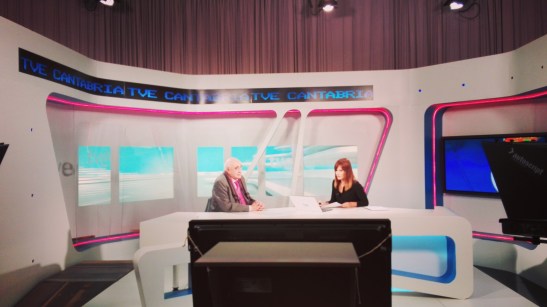 Juanjo Seoane estuvo en el Informativo de TVE hablando de LOS CACIQUES.