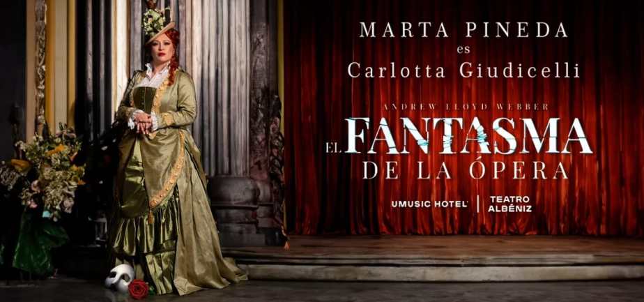 Marta Pineda: La gran voz de la lírica que debuta en el musical como Carlotta en EL FANTASMA DE LA&nbsp;ÓPERA